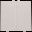 102-51002 Niko Zweifach Taster für Niko Home Control, light grey Produktbild 1 S