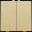 221-51002 Niko Zweifach Taster für Niko Home Control, gold coated Produktbild 1 S