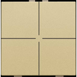 221-51004 Niko 4 fach Taster für Niko Home Control, gold coated Produktbild 1 S