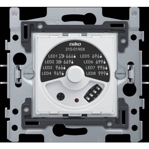 310-01900 Niko Sockel für Universal Drehdimmer mit PLC Entstörung 5 ¿ 325 W Produktbild Additional View 1 L