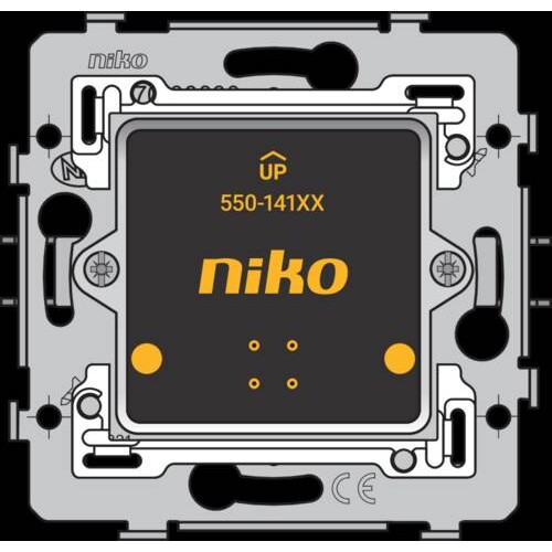 550-14107 Niko Einfache, wandmontierte Platine mit Sockel für Niko Home Contro Produktbild Additional View 1 L