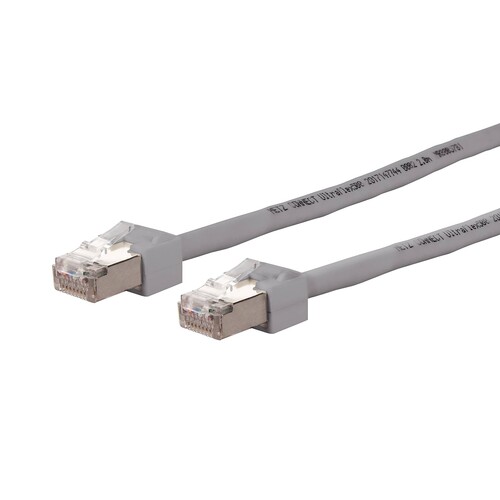 13084U0533-E Metz Connect Patchkabel Cat.6 Ultraflex500 VoIP AWG 26 0,5 m gr Produktbild Additional View 1 L