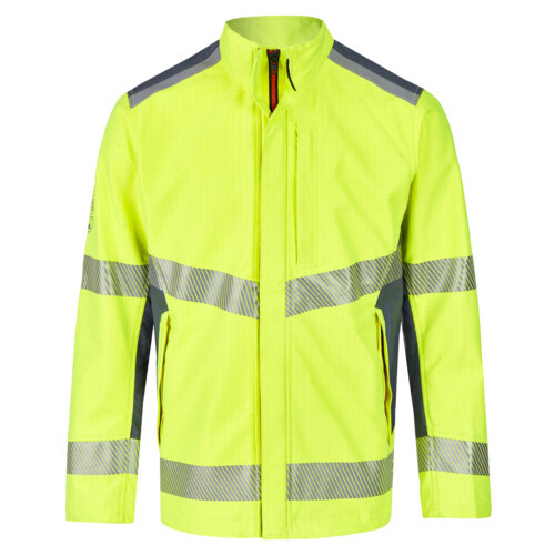 787713 Dehn Störlichtbogengeprüfte Schutzjacke Outdoor-gelb, APC 2, Kurzgr Produktbild Additional View 1 L