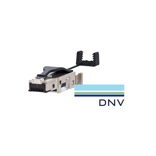 1401405012-DNV Metz Connect E-DAT Industry RJ45 Field plug schwarz Cat.6  Produktbild Additional View 1 L