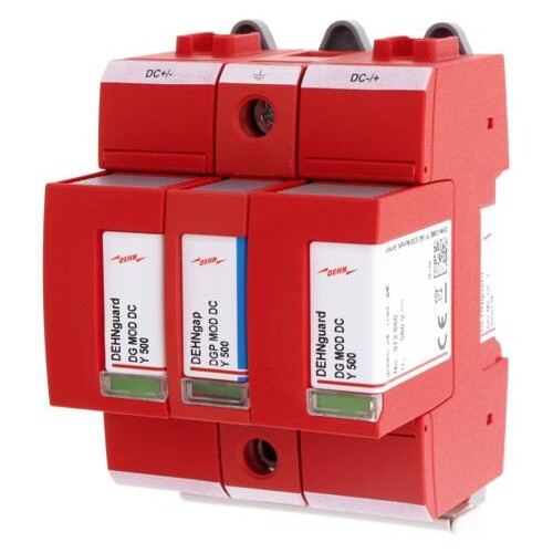 972147 Dehn Kombiableiter Typ 1+2 DEHNguard ME DC Uc 1000V DC Produktbild Additional View 1 L