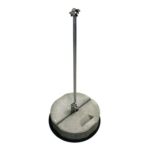 105460 Dehn Distanzhalter D 16mm L 750mm Al m. PA-Element D 17mm inkl. MV-Klemme Produktbild Additional View 1 L