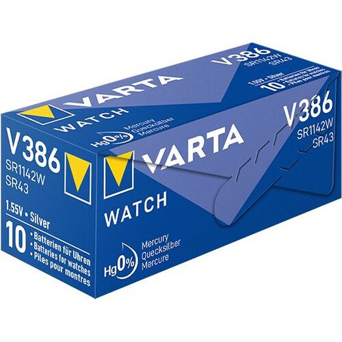 00386101111 VARTA WATCH V386 (1STK.-BL.) Knopfzellenbatterie 1,55V Produktbild Additional View 2 L