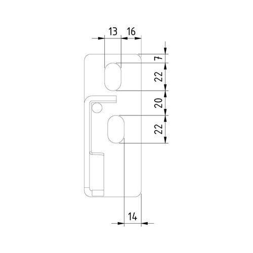 14951 Trayco WB25-0400-DG Wandausleger 400mm 2,5kN Produktbild Additional View 2 L