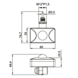 2811348 Eltropa ELAS PIR-Sensor Bewegungsmelder 120° schwarz IP66 Produktbild Additional View 2 S