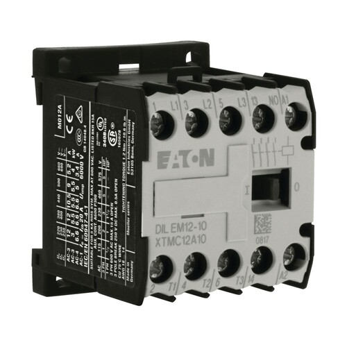 127132 EATON DILEM12-10-G(24VDC) Leistungsschütz 5,5KW 12A Produktbild Additional View 2 L