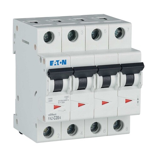 279062 Eaton FAZ-C20/4 Leitungsschutzschalter Produktbild Additional View 2 L