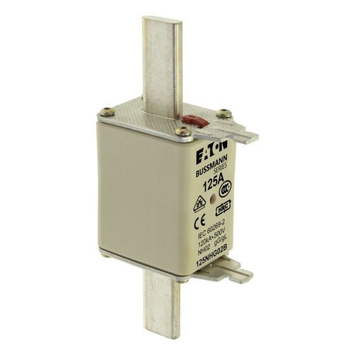 125NHG02B Eaton NH FUSE 125A 500V GL/GG SIZE 02 DUAL IN Produktbild Additional View 2 L