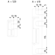 13908 Trayco WB35 0400 DG Wandausleger   Wall Bracket Produktbild Additional View 2 S