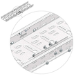 10466 Trayco CT60 J DG Kabelrinne Verbinder   Cable Tray Joint Produktbild Additional View 2 S