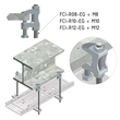 10220 Trayco FCI R08 EG Trägerklammer Gewindestange   Flange Clamp I profile Produktbild Additional View 2 S