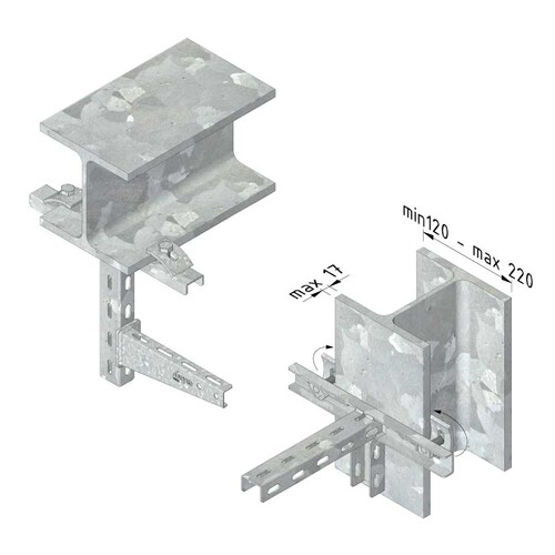 12421 Trayco BIP 400 DG Bügel I-Profil Produktbild Additional View 2 L