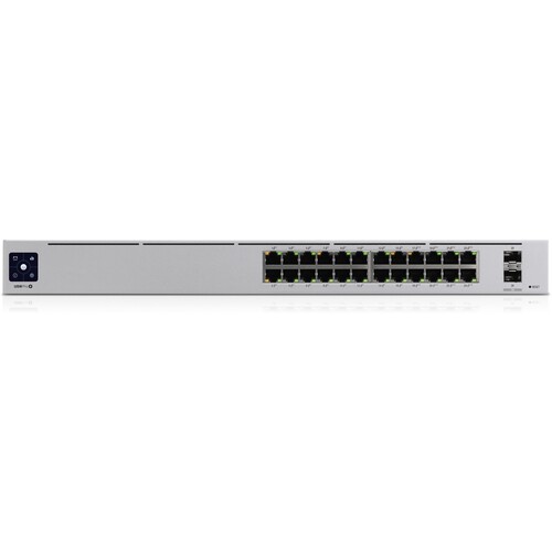 USW-PRO-24-POE Ubiquiti UniFi 24Port Gb Switch with 802.3bt PoE Layer3 SFP+ Produktbild Additional View 2 L