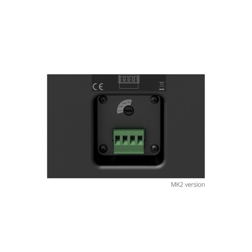 605356 Audac WX502MK2/B Wand Lautsprecher 50 W schwarz Produktbild Additional View 2 L