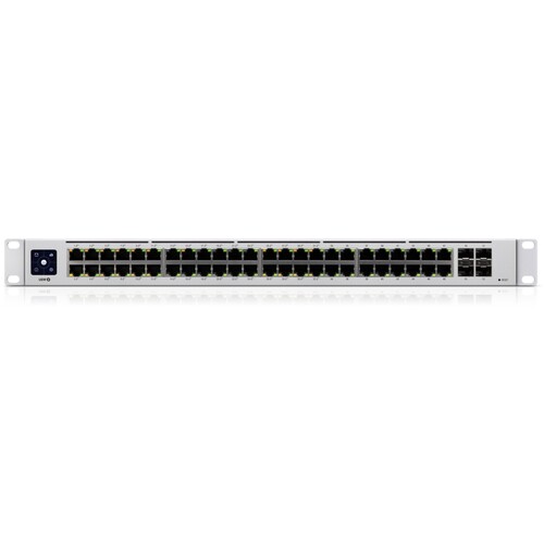 USW-48-POE UniFi USW PoE 802.3at 48-Port Switch mit 4x SFP Produktbild Additional View 2 L