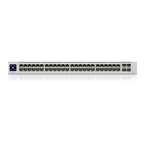 USW-48 Ubiquiti UniFi USW 48 Port Gigabit Switch mit 4x SFP, lüfterlos Produktbild Additional View 2 L