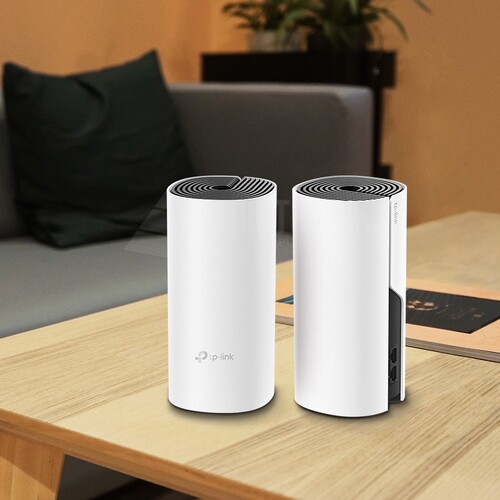 DECO M4 2-PACK TP-Link AC1200 Whole Home Mesh Wi Fi System Produktbild Additional View 2 L