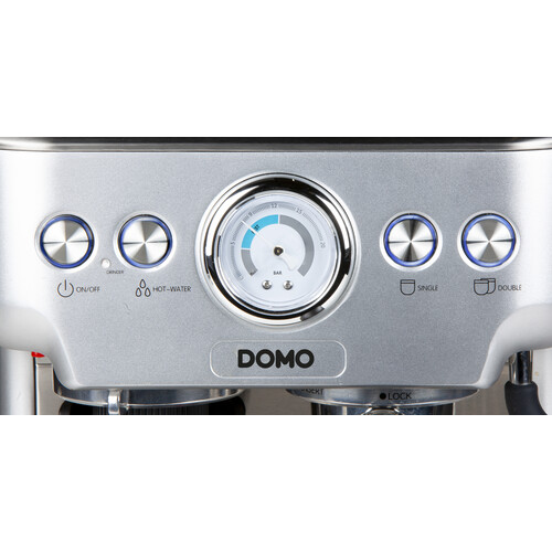 DO725K Domo Espressomaschine Siebträger mit Mühle Semi-professionell 20 Bar Produktbild Additional View 2 L