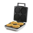 DO9251W Domo Waffeleisen für 4 runde Waffeln Produktbild Additional View 2 S