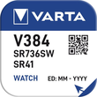 00384101111 VARTA WATCH V384 (1STK.-BL.) Knopfzellenbatterie 1,55V Produktbild Additional View 3 S