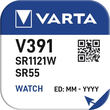 00391101111 VARTA WATCH V391 (1STK.-BL.) Knopfzellenbatterie 1,55V Produktbild Additional View 3 S