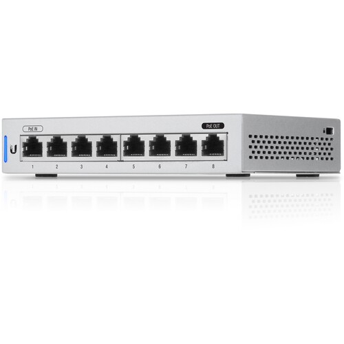 US-8 Ubiquiti UniFi Switch, 8-Port Produktbild Additional View 3 L