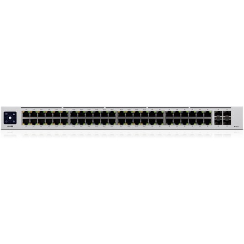 USW-48-POE UniFi USW PoE 802.3at 48-Port Switch mit 4x SFP Produktbild Additional View 3 L