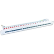 DVP-WW-K6A 24 Wirewin 24 Port 19\ KAT6A Patch Panel, geschirmt, LSA+, Hellgrau Produktbild Additional View 3 S