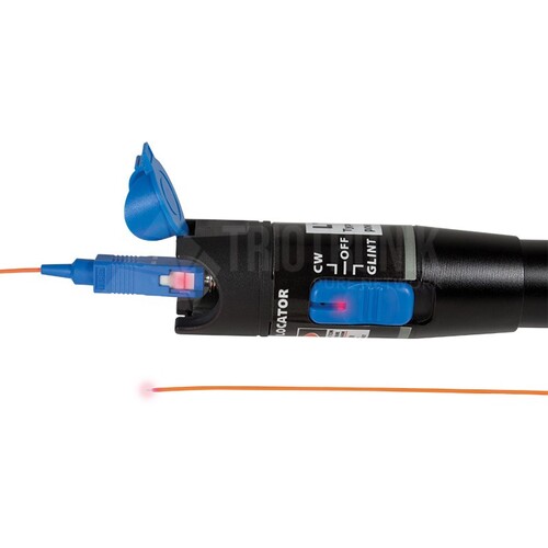 FIBERCHECKER 10MW Triotronik Fasertestgerät, 655nm+/ 10nm, für 2,5mm Produktbild Additional View 3 L