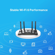 ARCHER AX10 TP-Link AX1500 Wi Fi 6 Router Produktbild Additional View 3 S