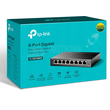 TL-SG108PE TP-Link 8 Port Gigabit Easy Smart Switch with 4 Port PoE+ Produktbild Additional View 3 S