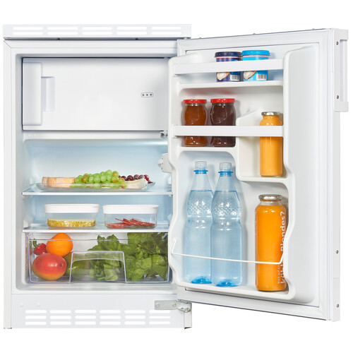 814005300 Exquisit UKS115-3-080E weiss Unterbau-Kühlschrank, Unterbaugerät, 3* Produktbild Additional View 3 L