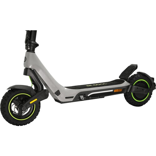 eSC-Hi10 BE COOL Elektro-Scooter Hi10 Meteoritgrau/Grün 500W, 50km Reichweite Produktbild Additional View 3 L
