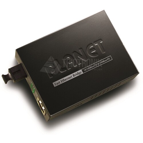FT-801 PLANET LWL-CONVERTER 100 BASE-FX (ST) 10/100MB TX Produktbild Additional View 4 L