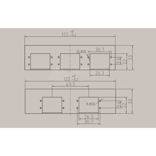 LSBI 6DSC Lightwin Lightwin Industriespleissbox inkl. Hutschienenmo Produktbild Additional View 4 L