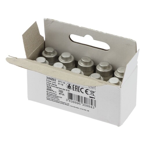 32NZ02 Eaton SICHERUNG D02 32A T GL/GG 400VAC E18  Sicherungseinsatz 32A NEOZE Produktbild Additional View 4 L