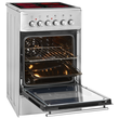 0480043 Exquisit ECM 5-4 I BZ Elektro Standherd H81,5xB48,5xT57cm Produktbild Additional View 4 S
