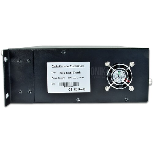 LWC CHASSIS 14 Lightwin 19 14 slot media converter chassis for Lightwin converter Produktbild Additional View 4 L