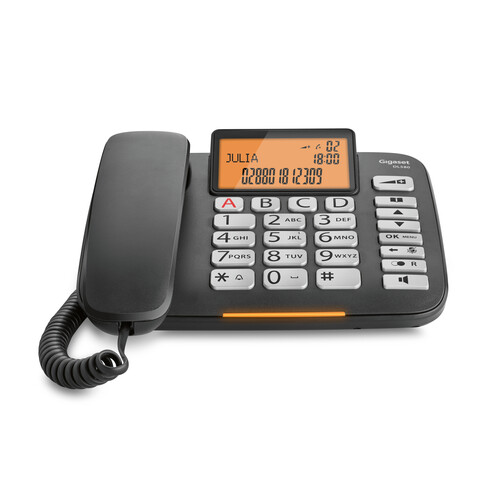 1.30.468.10713 Gigaset S30350 S216 C101 DL580 sw Tel Komfort-Telefon Produktbild Additional View 4 L