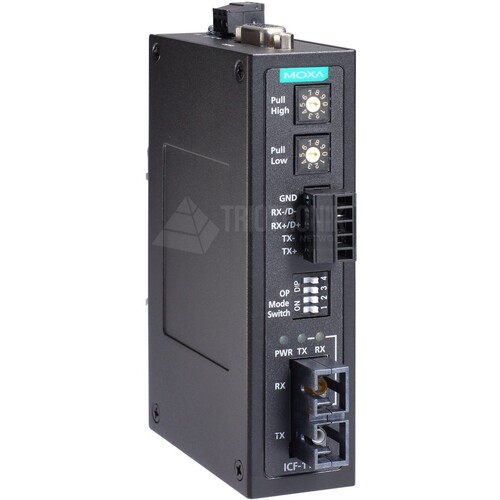 ICF-1150I-M-ST Moxa ICF 1150 Serie, Industrie RS 232/422/485 zu Fiber ...