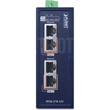 IPOE-270-12V Planet Industrial 2 port Multi Gigabit 802.3bt PoE++ Injector Hub Produktbild 4 S