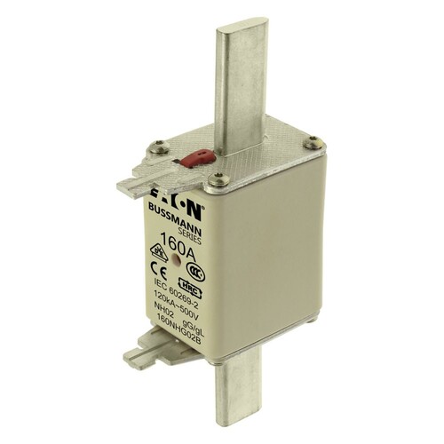 160NHG02B Eaton NH FUSE 160A 500V GG/GL SIZE 02 NH FUSE 160A 500V GL/GG SIZE 02 Produktbild Additional View 4 L