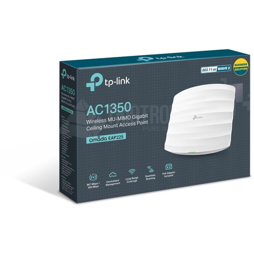 EAP225 TP-Link AC1350 Ceiling Mount Dual Band Wi Fi Access Point Produktbild Additional View 4 L
