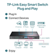 TL-SG1218MPE TP-Link 18 Port Gigabit Easy Smart Switch with 16 Port PoE+ Produktbild Additional View 4 S