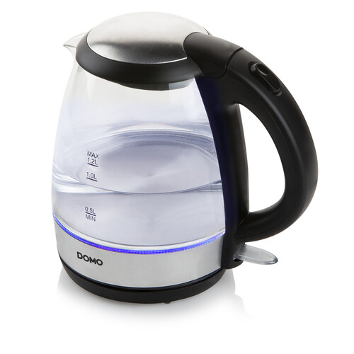 DO9218WK Domo Glas Wasserkocher 1,2l blau beleuchtet 2200W Produktbild Additional View 4 L