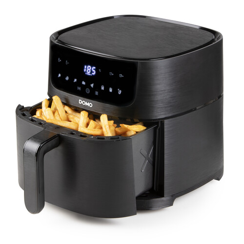 DO539FR Domo Heißluftfriteuse 6L 1500W XXL bis zu 1,5Kg. Pommes, 80-220 Grad Produktbild Additional View 4 L